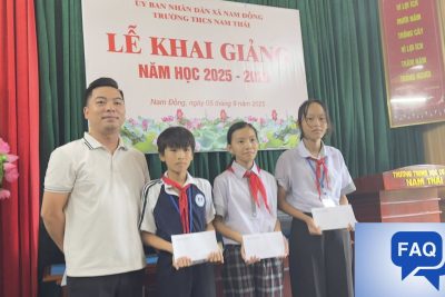 Hoạt động hình ảnh thiện nguyện của nhà trường