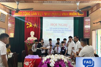 Hội Nghị Tiếp Nhận và Trao Quà Tết Trung Thu Yêu Thương Cho HS