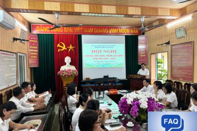 Hội nghị Cán bộ, viên chức, người lao động. Năm học 2025 – 2026